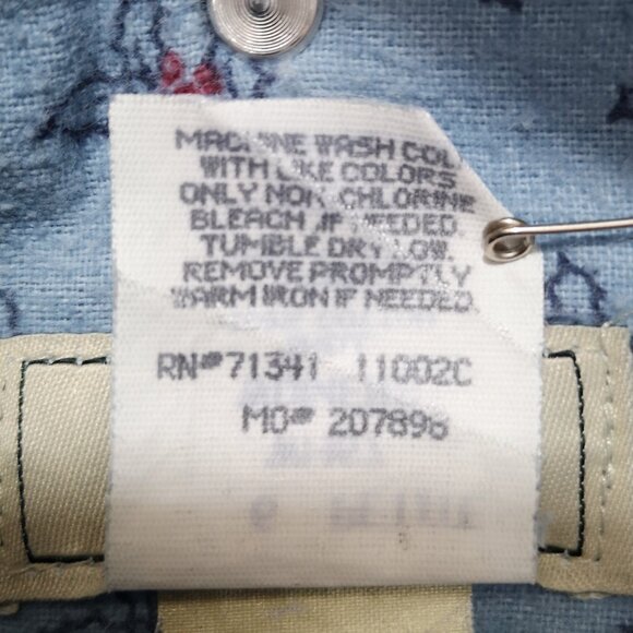 L.L. Bean Ladies Size 6P Flannel Lined Double L Relaxed Fit Medium Wash Jeans - Picture 4 of 14